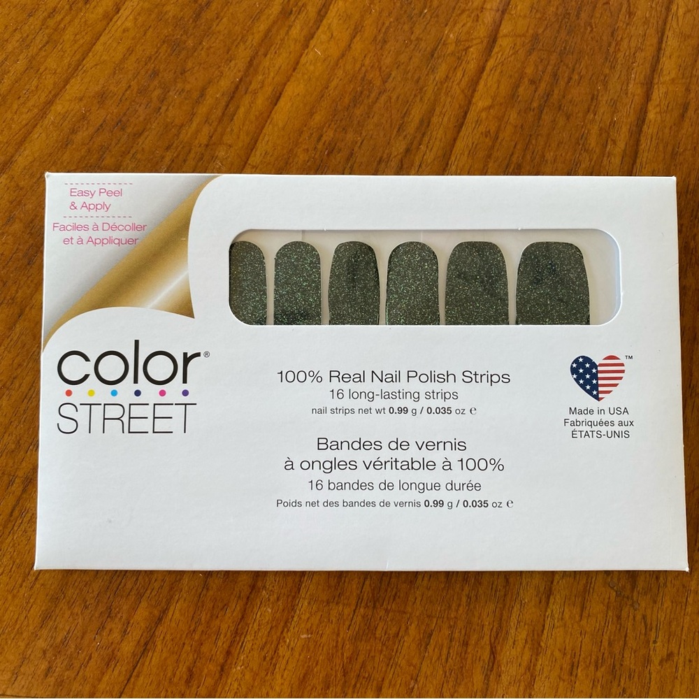 Color Street Gaelic Greenery Nail Strips NWT